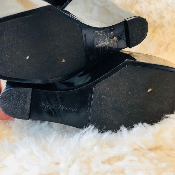 Robert Clergerie Suede Platform Wedges - Picture 4 of 5